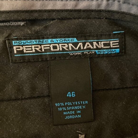 Mens Roundtree & Yorke Performance‎ Shorts 9" Gray 46 - Picture 3 of 3